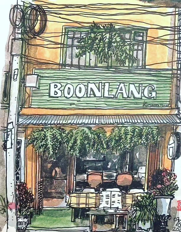 Drawing of the Front of the shop